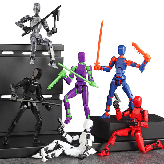 BOZOBO T13 movable joints allow dynamic poses for drawings and play.