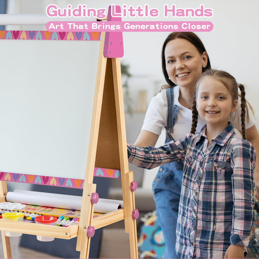BPMFKID included accessories support organized art activities and easy clean up.