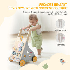 bpmfkid easy-assembly walker that fits compact spaces