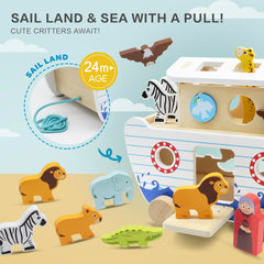 bpmfkid Noah's Ark origami paper included for crafting animals and boats.