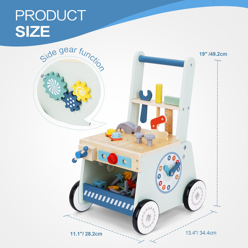 Bpmfkid non-toxic paint on wooden toy provides safe play.