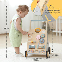 bpmfkid space-saving walker design ideal for growing toddlers