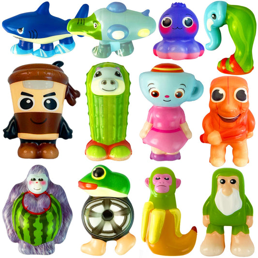 BQBVGZQ Italian Brainrot squishy toy for desk relaxation and tactile relief.
