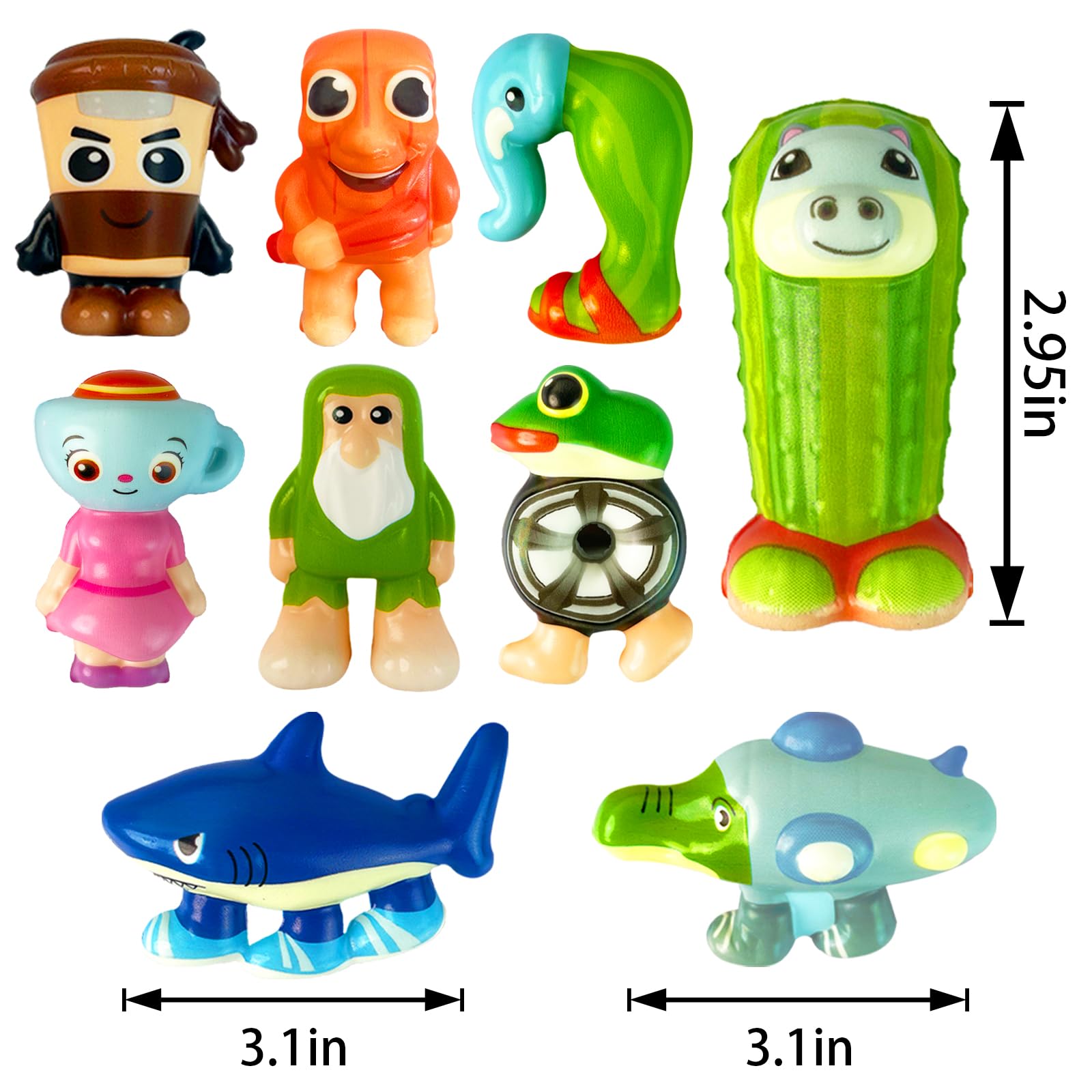 BQBVGZQ Tralalero Tralala squishy design with slow rebound for calming focus.