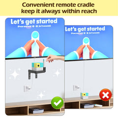 BQDQYBS Nex Playground side storage for remotes and small accessories.