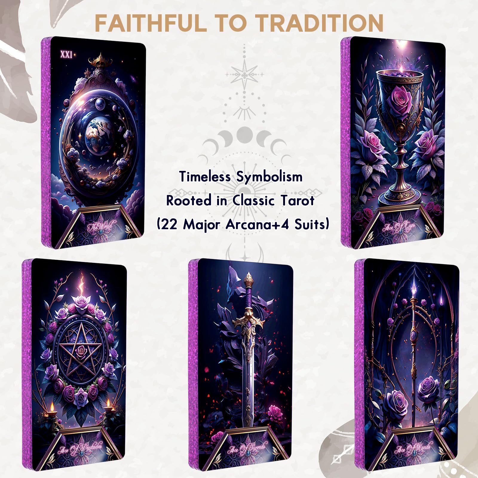 BQLXBABLT rose motif artwork enhances altar-style display.