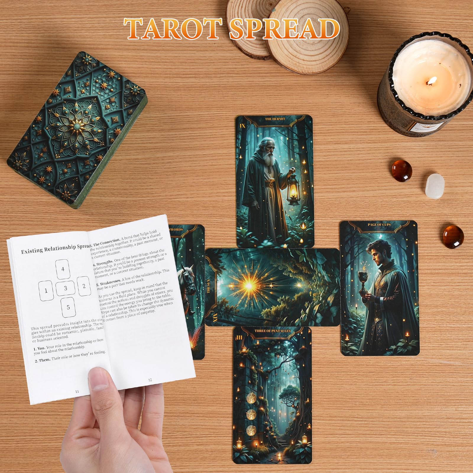 BQLXBABLT forest themed cards enhance nature-inspired reflections