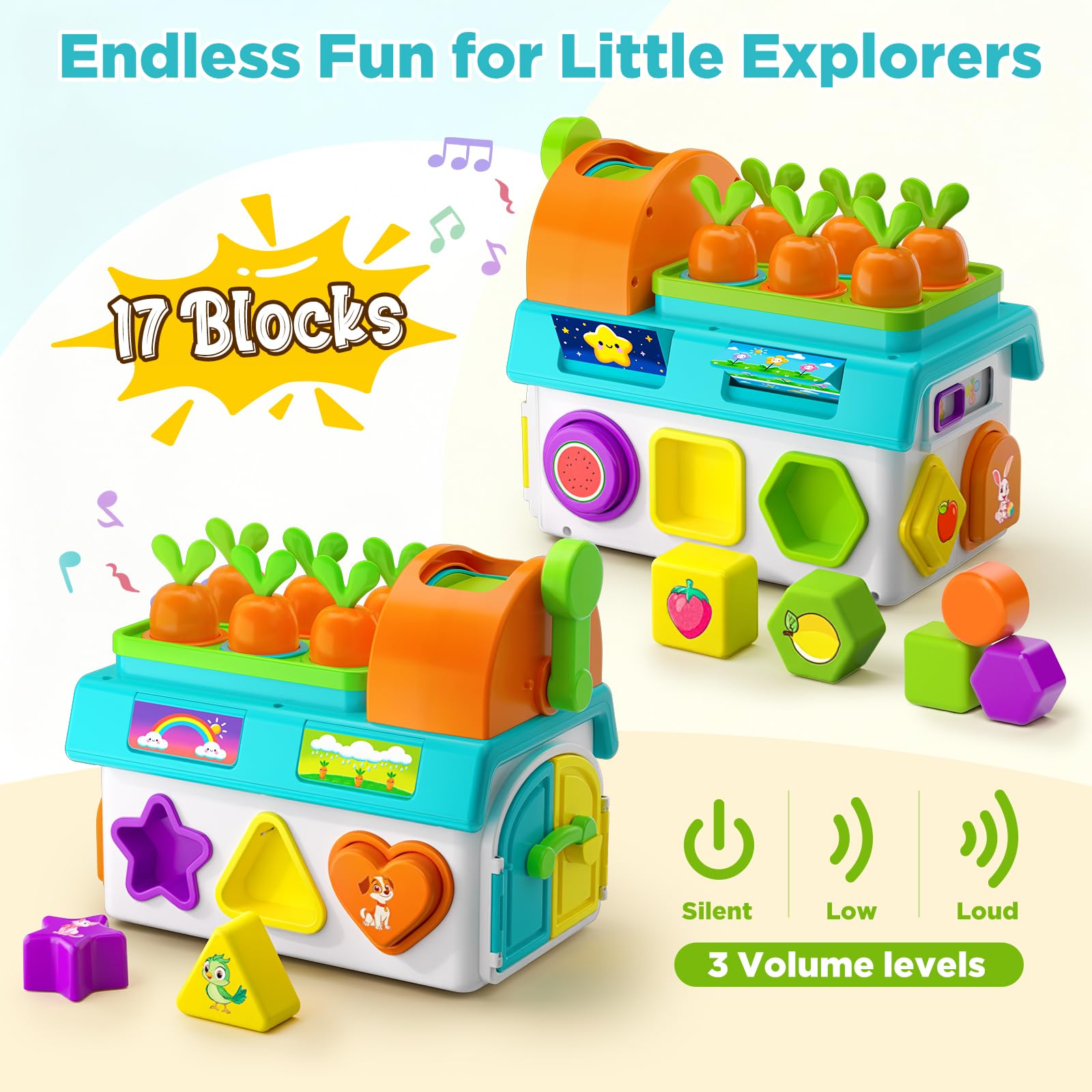 BQU pop-up play with interactive surprises encouraging curiosity during playtime.