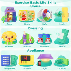 BQU Busy Board bilingual mode boosts English and Spanish word recognition