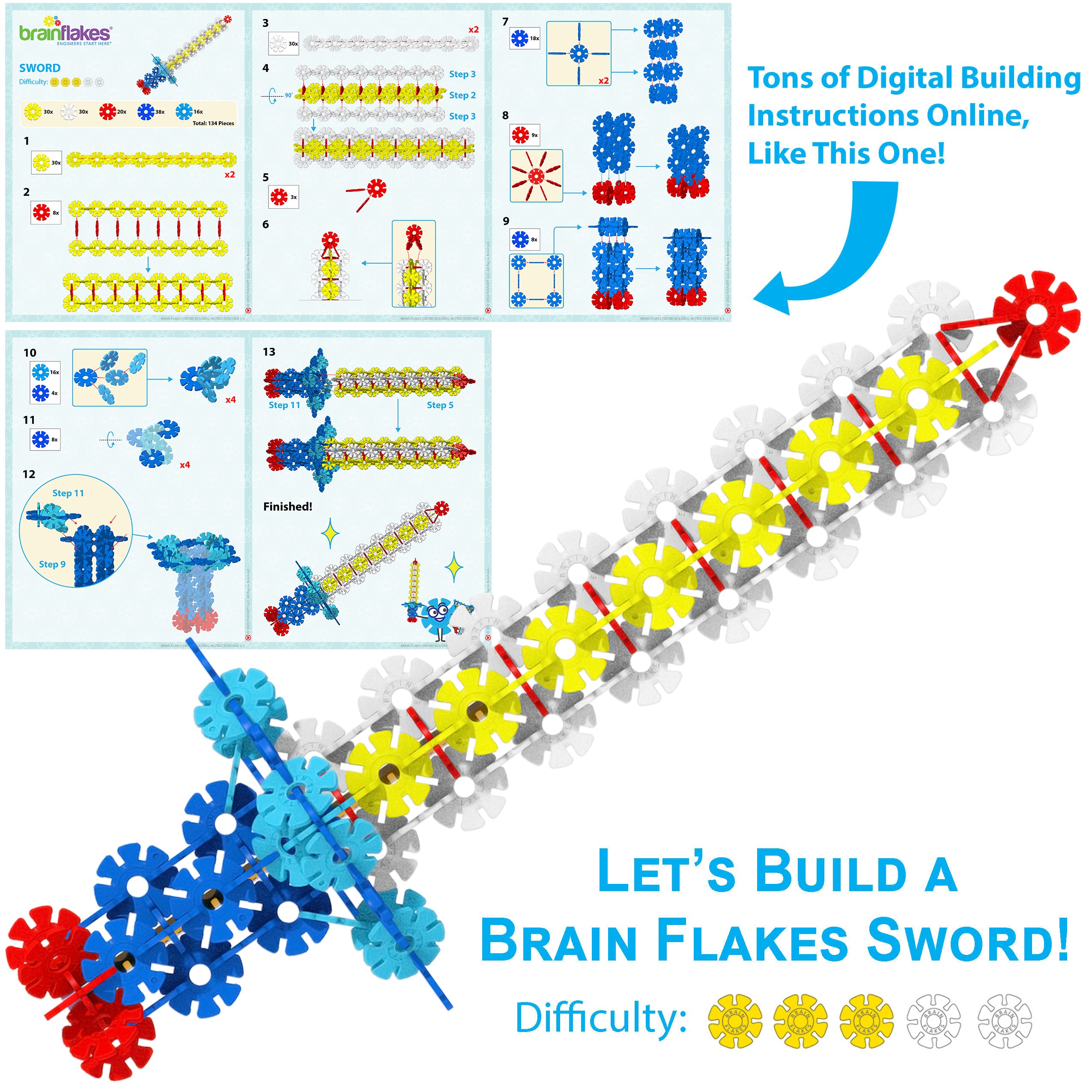 Brain Flakes classroom and family play setup fosters quiet, screen-free creativity.
