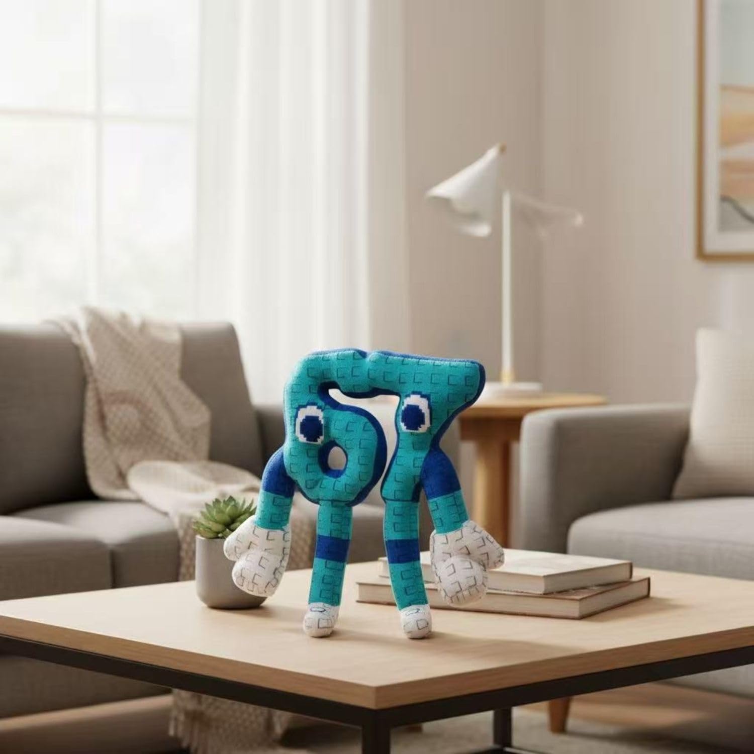 Brainrot 67 blue plush gift-ready packaging, ideal present