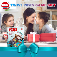 BRAINS UP Classic Twist Poses suitable for indoor outdoor use by kids and adults