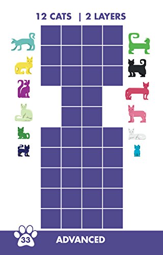 Brainwright Cat Stax grid layout shows how pieces nestle into a colorful grid.