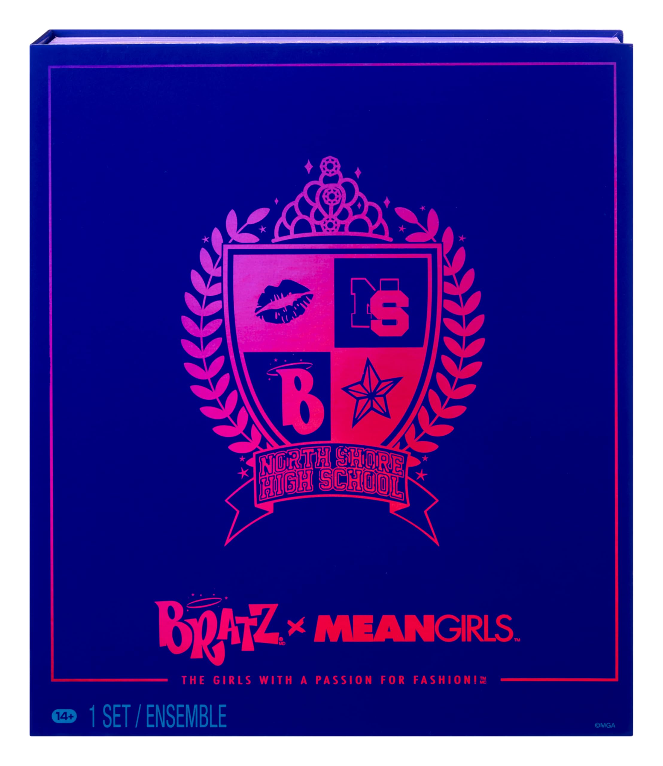 Bratz Cady crown and earrings completing Spring Fling look