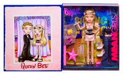 Bratz Regina Spring Fling pink dress with floral back brace for display