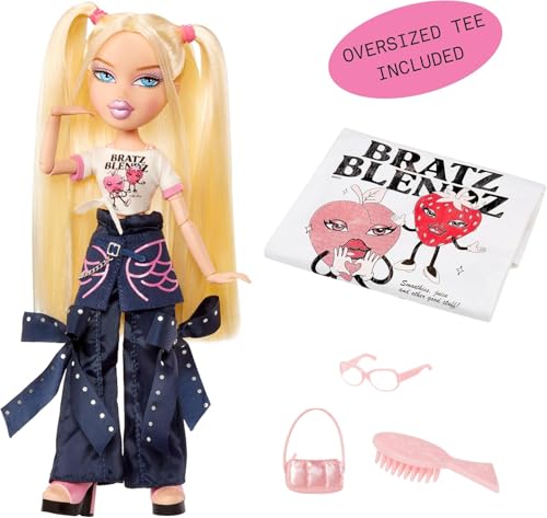 Bratz Stylin' Cloe doll wearing a matching tee for coordinated outfits