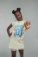 Bratz Stylin' Sasha adult tee customize image invites personal matching outfits.