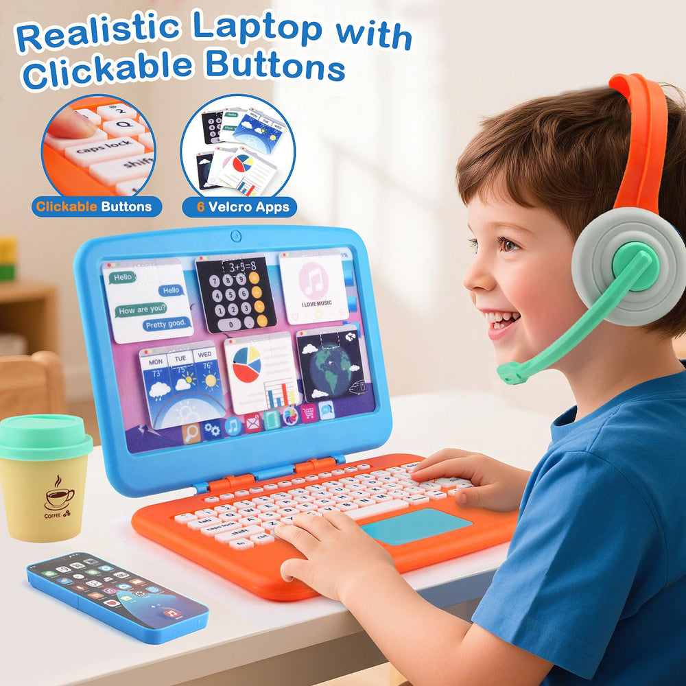 Bravilan toy smartphone for pretend calls and social interaction.