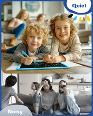 Bravokids quiet portable travel use for on-the-go creativity.