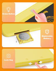 Bravokids round-corner durable plastic keeps kids safe during play.