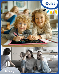 Bravokids educational pink screen tablet ideal for quiet activities.