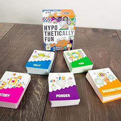 Hypothetically Fun compact packaging is travel-friendly for on-the-go play