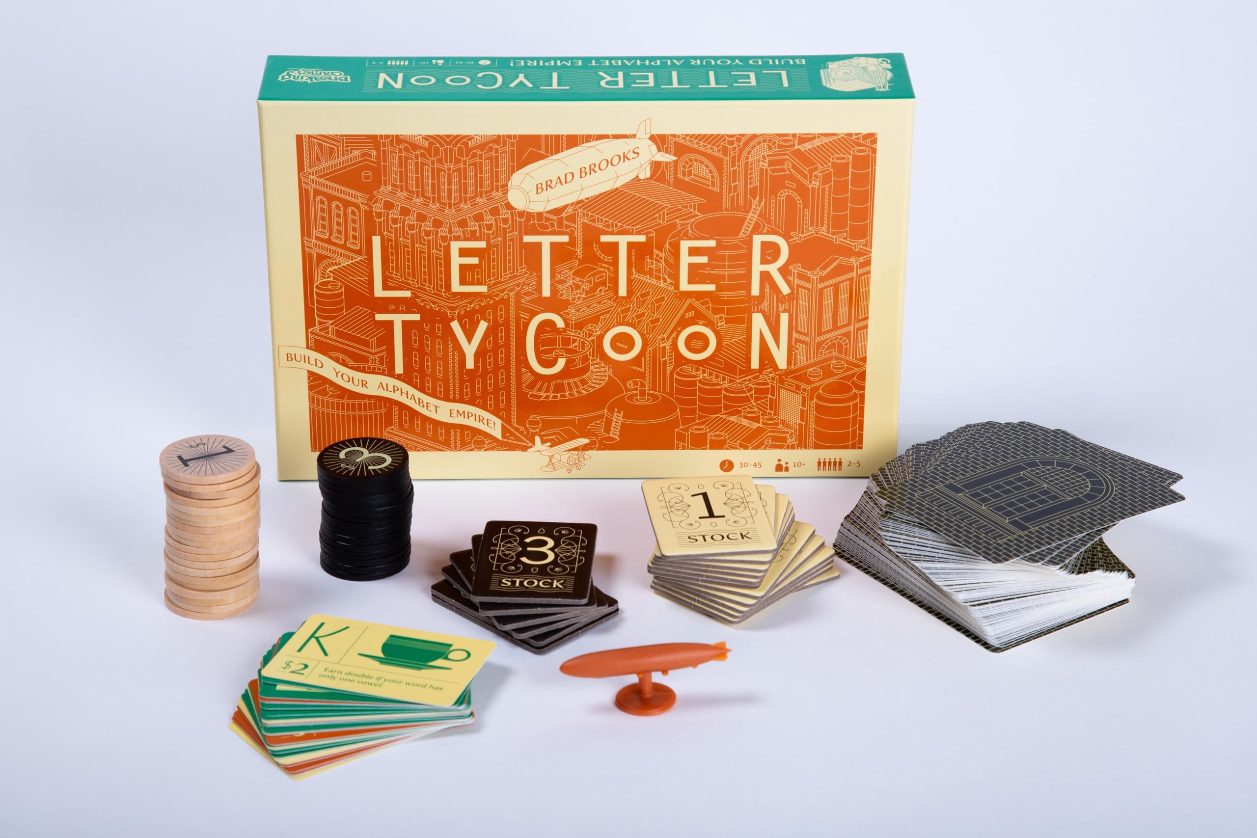 Breaking Games Letter Tycoon steampunk art inspires immersive visuals on the table