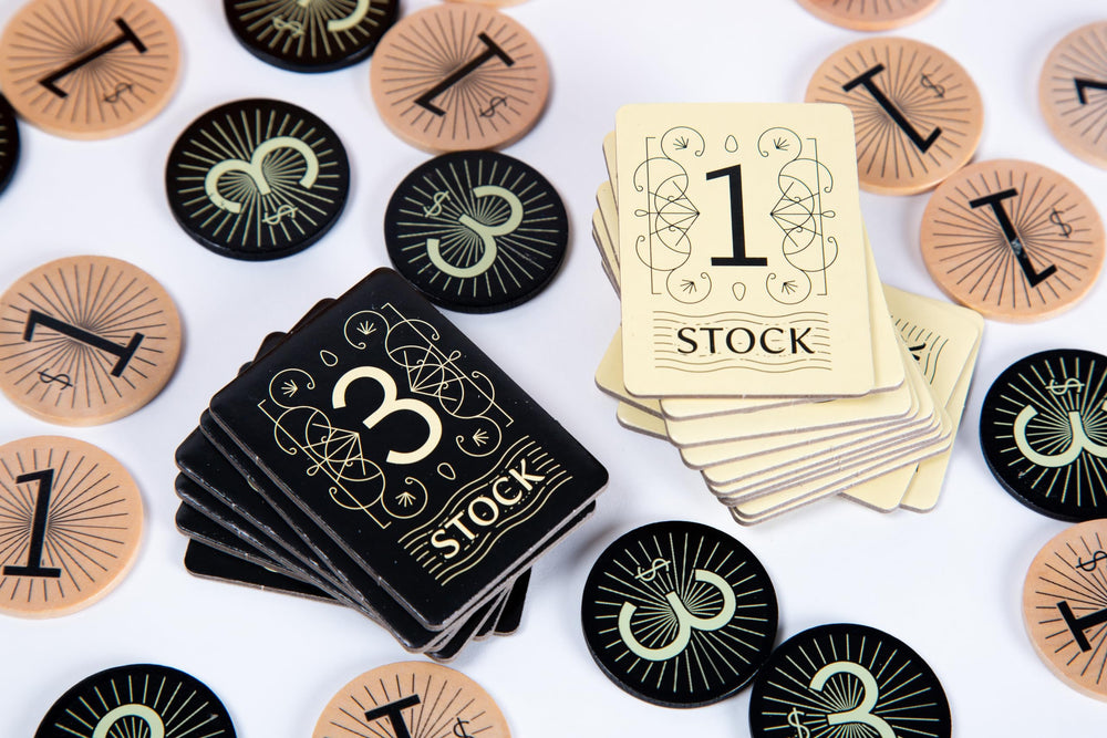 Breaking Games Letter Tycoon wooden pieces enhance premium component feel