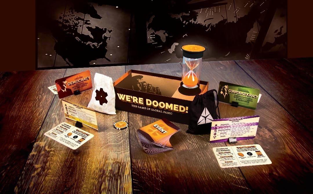 We're Doomed! players negotiate for influence during play