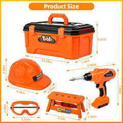 Breibowski 48-piece toy tools collection inspires collaborative building and family bonding.