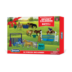 Breyer 2025 Advent Calendar door reveal fuels daily imaginative play.