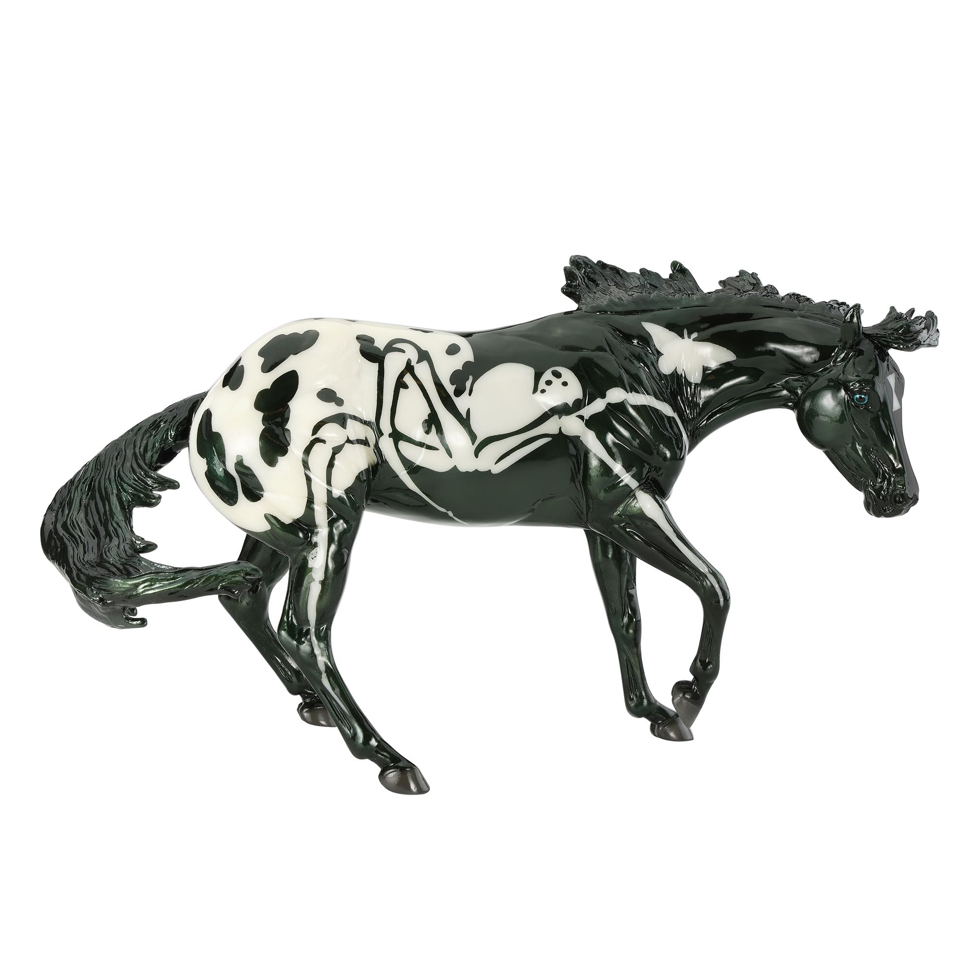 Breyer Arachne Halloween horse with glow coat for dramatic display