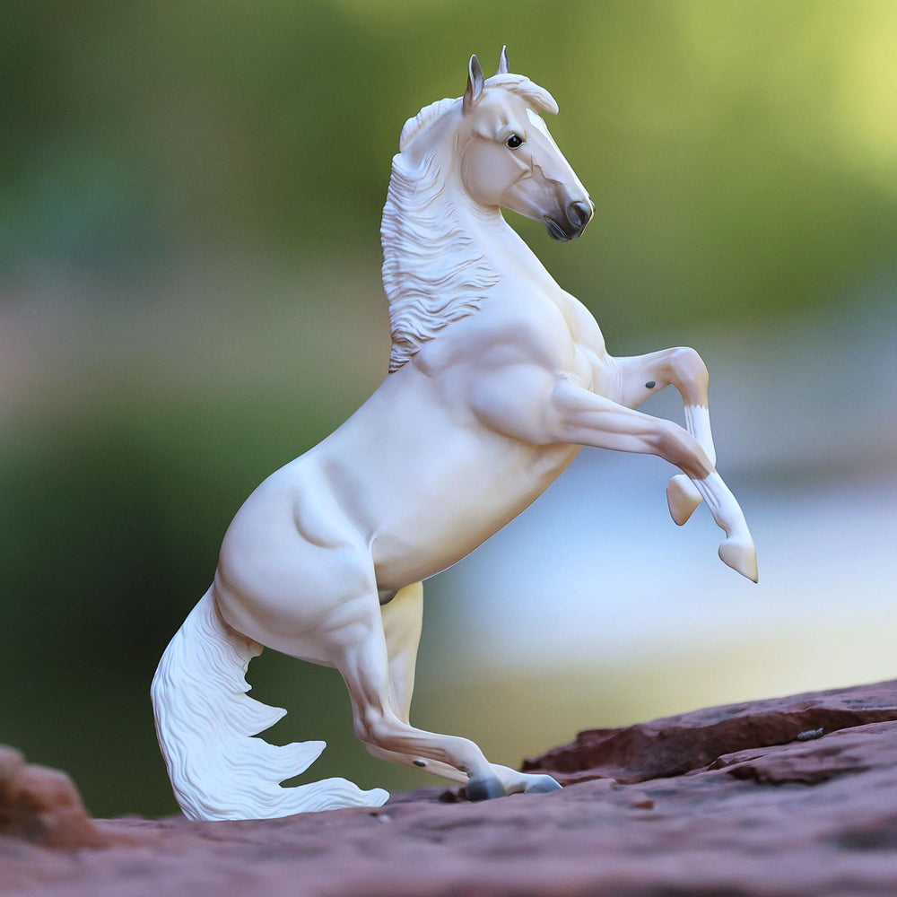 Breyer Cloud 30th Anniversary Edition close-up of hand-painted detailing.