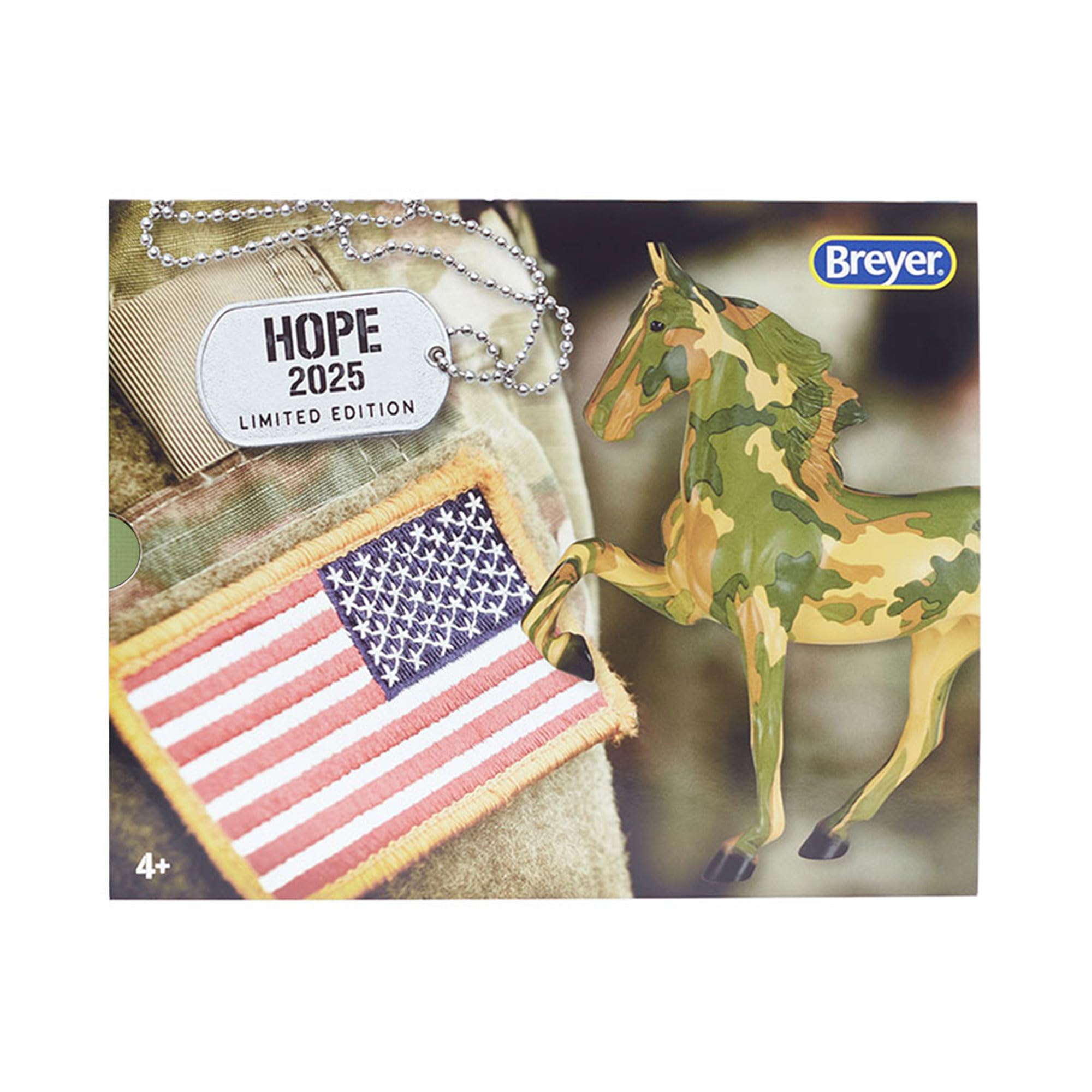 Breyer collectible horse model 9in offers a classic display presence.
