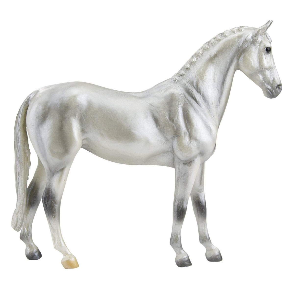 Breyer Freedom Series Pearl Grey Trakehner model with hand-painted realism for imaginative play.