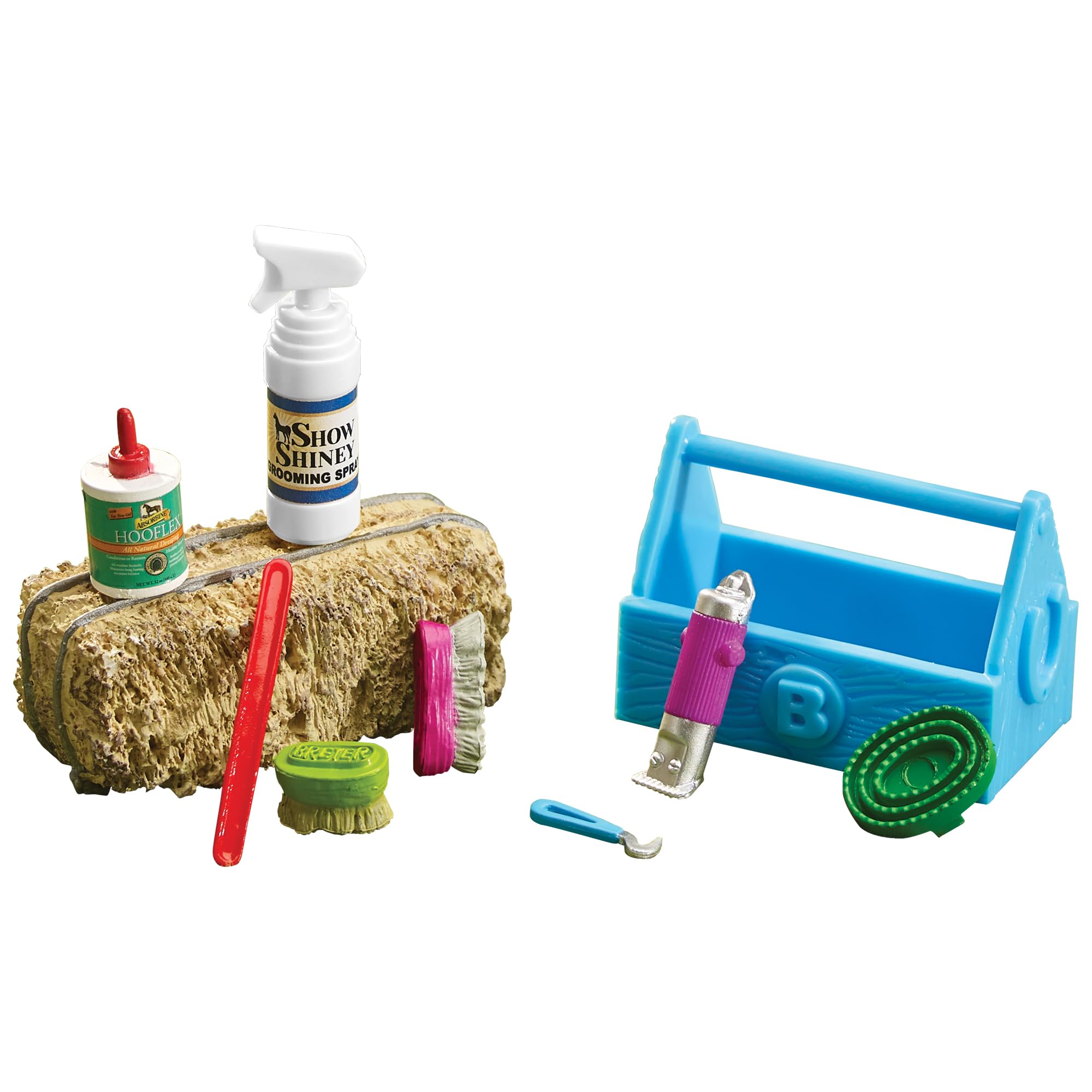 Breyer Grooming Kit tote with tools for organized horse care and grooming sessions.