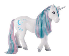 Breyer Luna Unicorn brush designed for gentle mane grooming after soaking