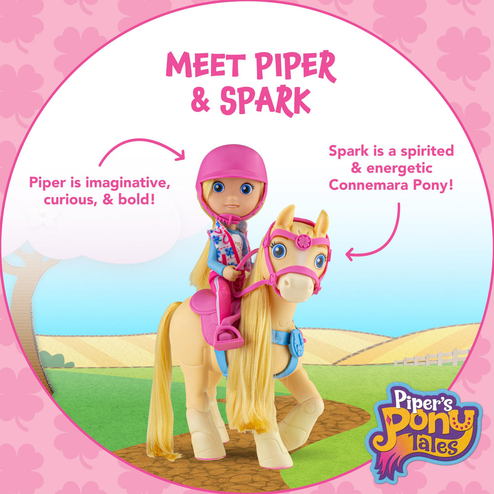 Breyer Piper's Pony Tales helmet and outfit for easy dress-up