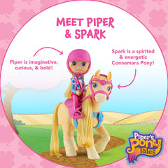 Breyer Piper's Pony Tales helmet and outfit for easy dress-up