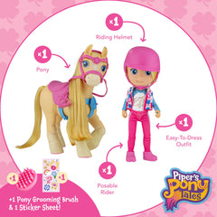 Breyer Piper's Pony Tales sticker sheet enhances storytelling