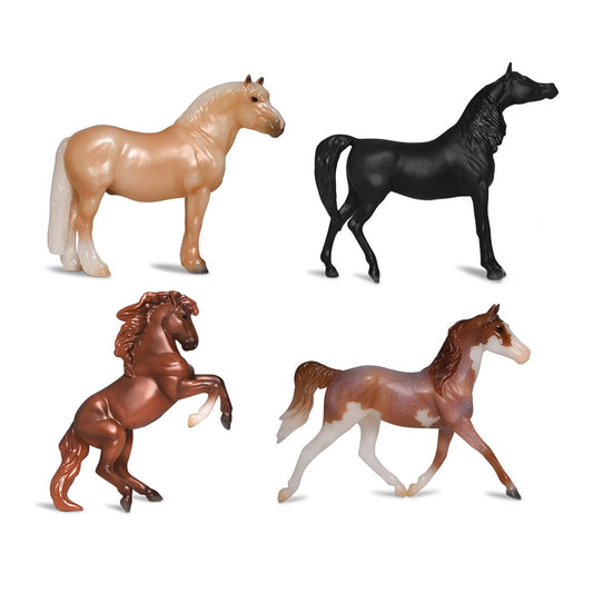 Breyer Stablemates Deluxe Fjord figure on display, highlighting dorsal stripe and calm presence