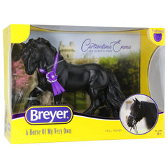 Breyer Emma retirement scene model, Windsor hack-ready for imaginative play and dioramas.
