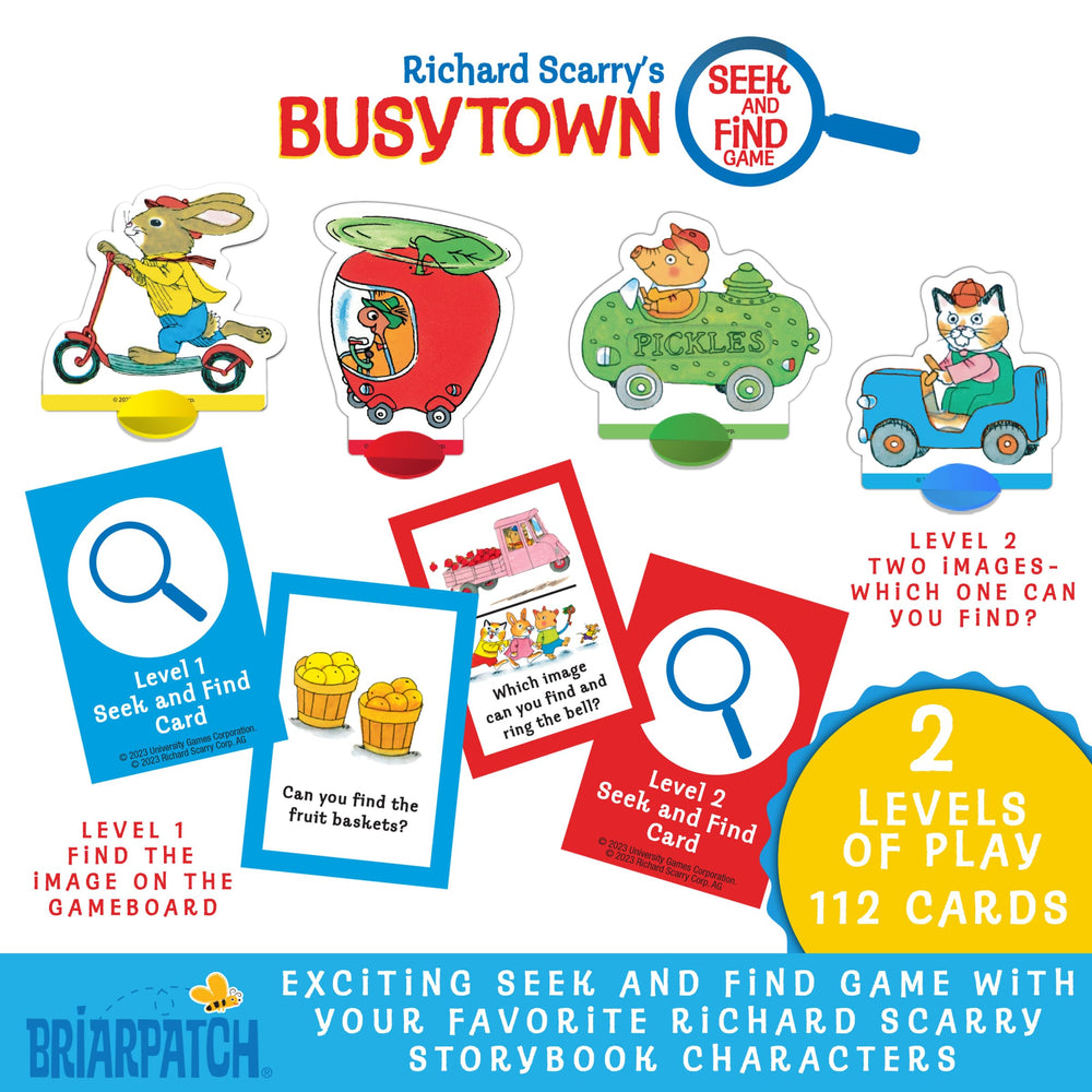 Briarpatch Busytown board on floor ideal for group play