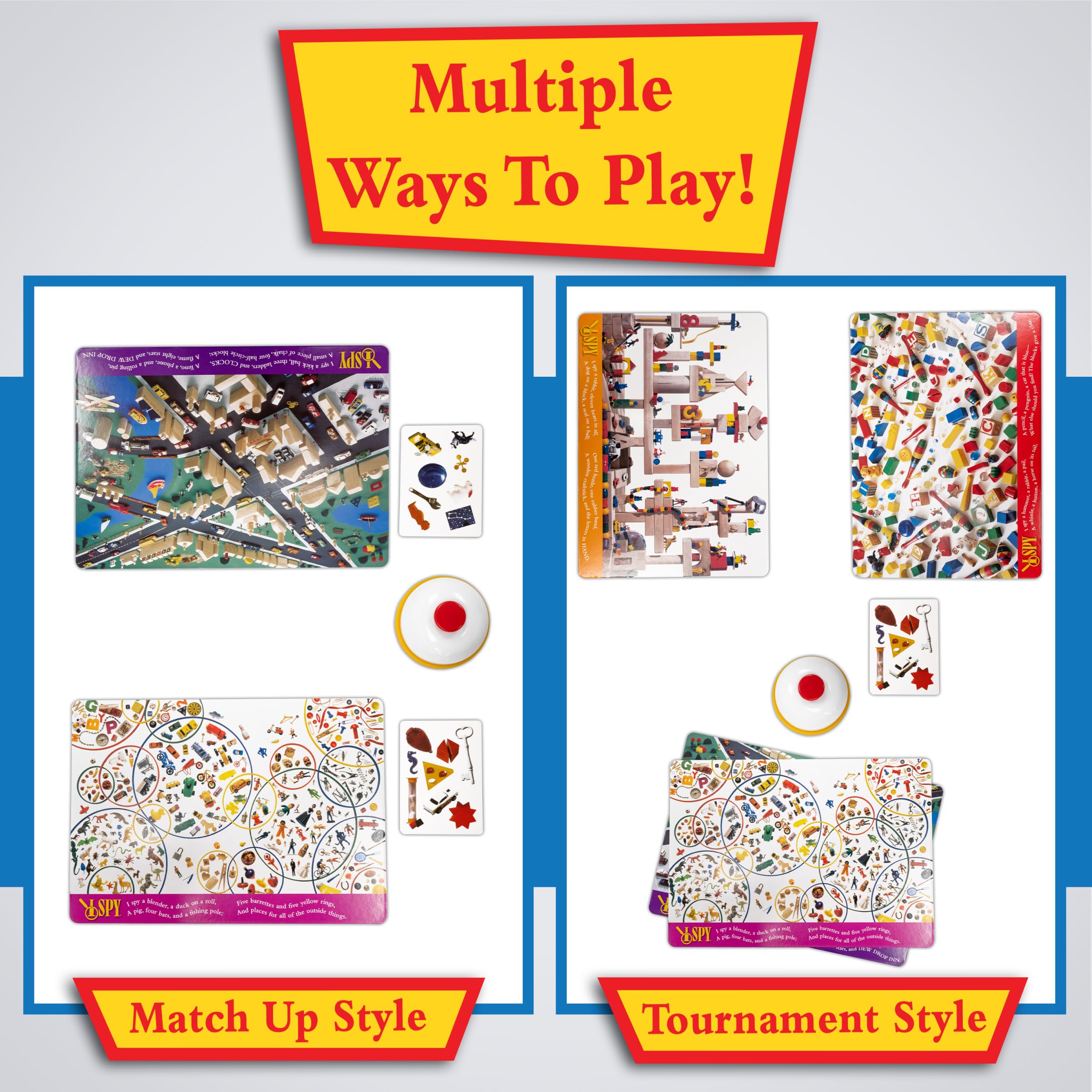 Briarpatch I Spy Eagle Eye Game contents include cards and board