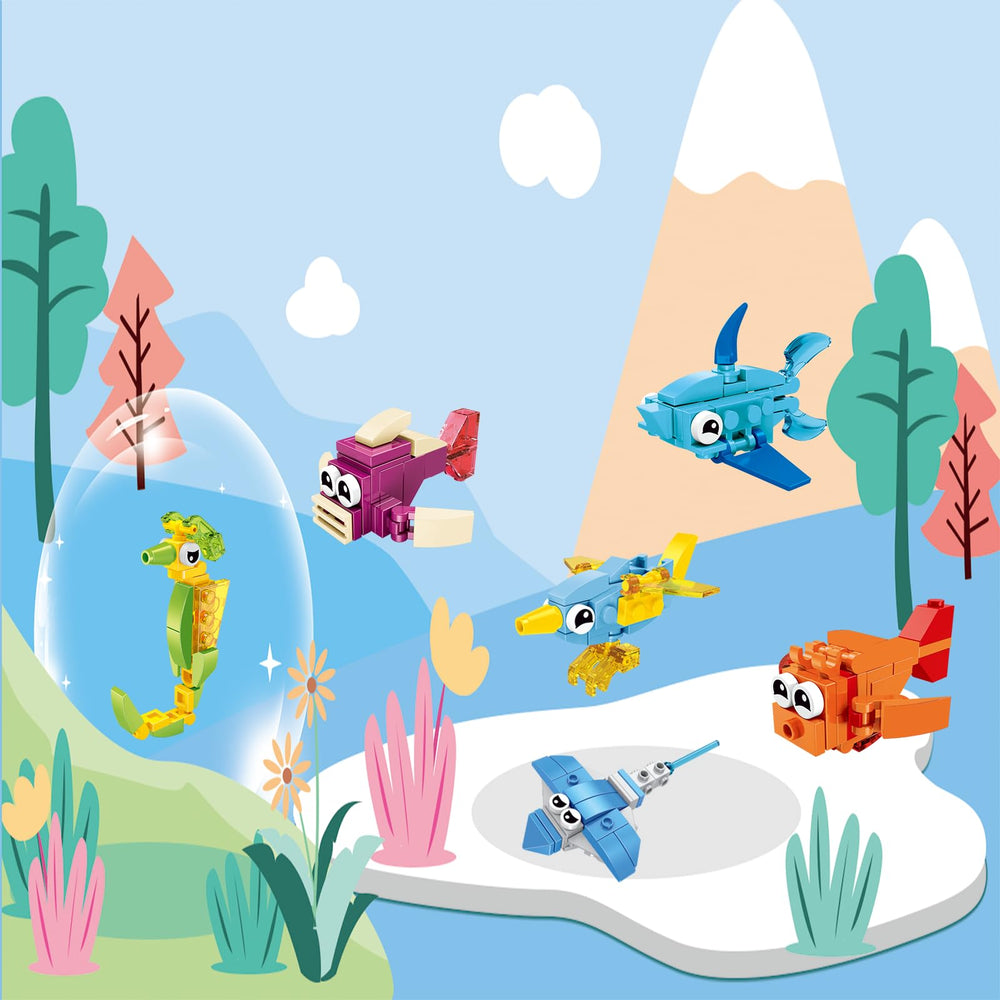 BRICHBROW classroom prizes and party favors inspire collaborative building challenges