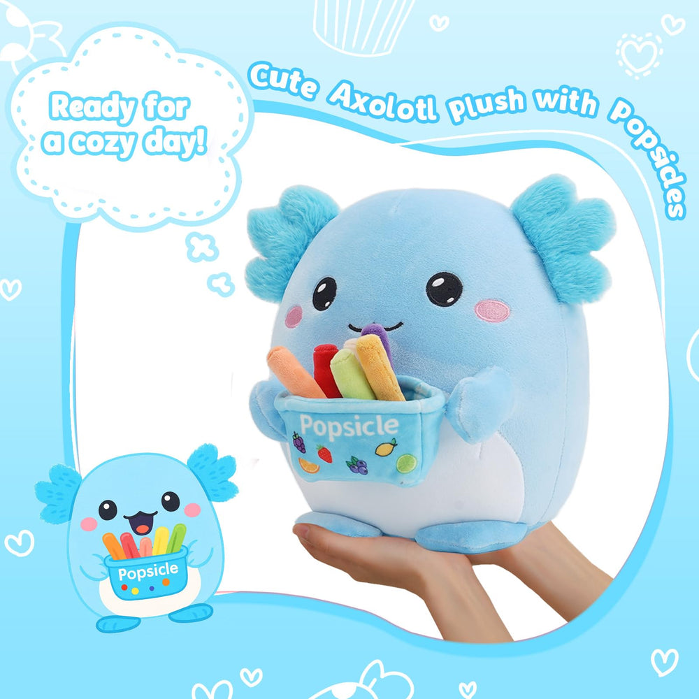 BRICHOEE axolotl plush perfect for kids and plush collectors