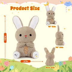BRICHOEE plush material offers cozy touch ideal for cuddling