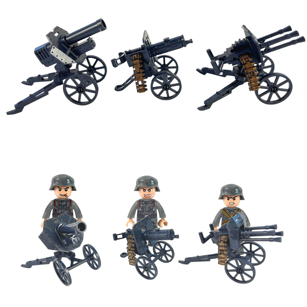 Brick Bazaar WW2 Army Men dog companion adds realism to dioramas.