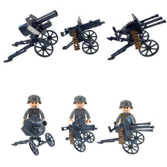 Brick Bazaar WW2 Army Men dog companion adds realism to dioramas.