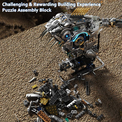 BRICK HAMBURG Piranhas crank gear motion demonstrates interactive engineering in motion.